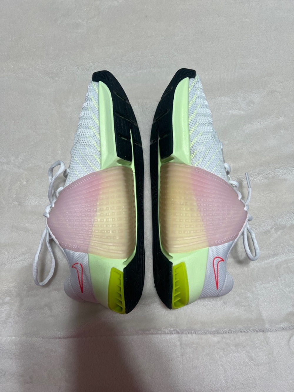Nike Metcon 9 Training Shoes White Volt HyperLift Men’s 10 Women’s 11.5 EUC - Picture 10 of 14